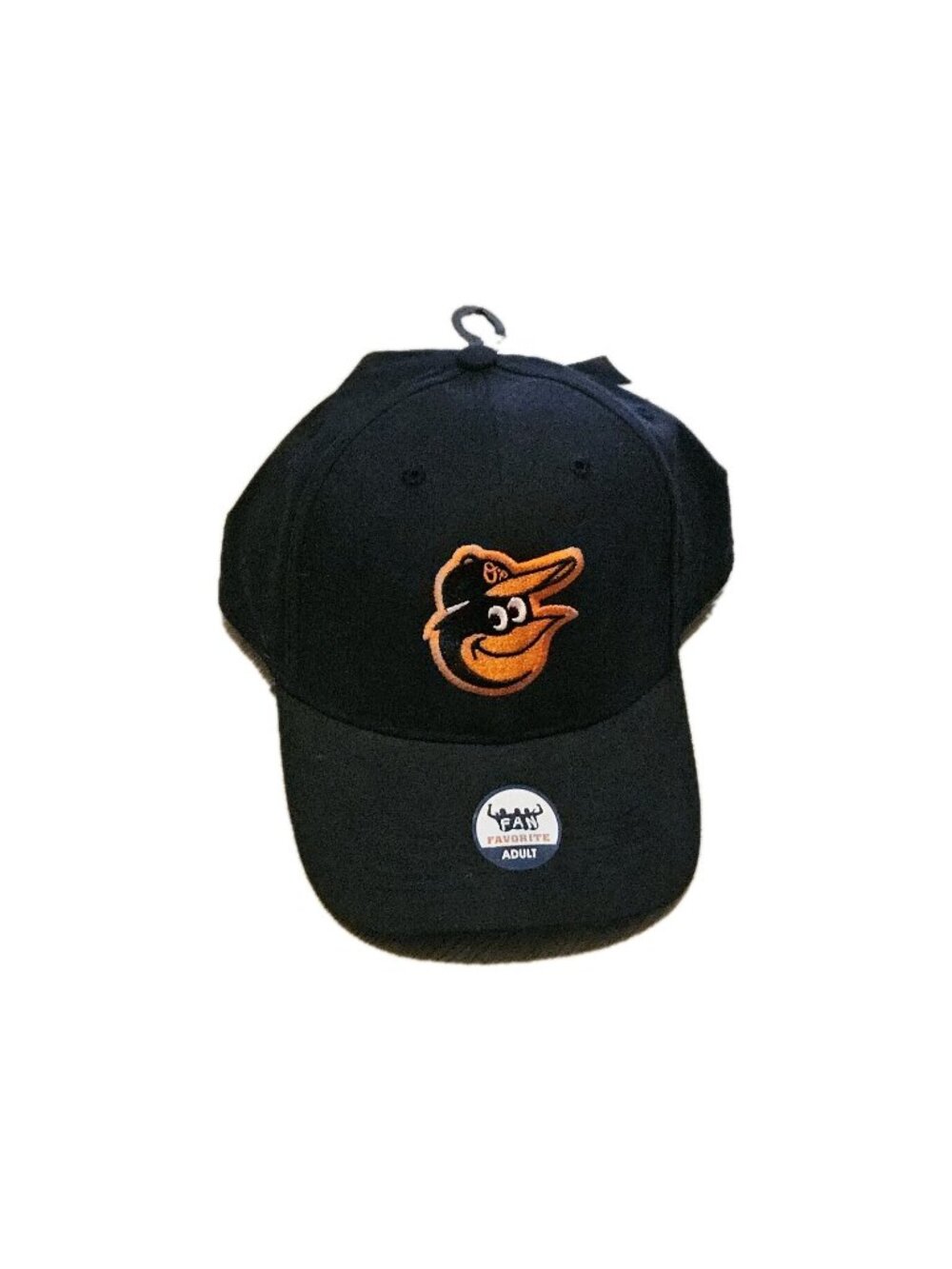 Fan Favorite MLB Baltimore Orioles Black Adjustable Snap Back Baseball Cap New